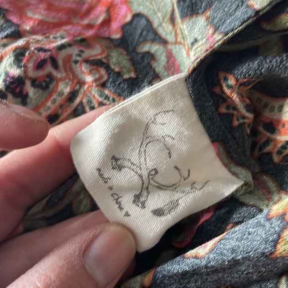 Spell and the gypsy etienne maxi slip slit strappy dress fit and flare floral - Picture 10 of 17